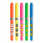 BIC Mario Kart Kit de Papeterie - Stylos-Bille Pointe Moyenne (1,0 mm)/Surligneurs Pointe Biseautée/Souris Correctrices 6 m/Auto