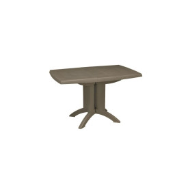 GROSFILLEX Table Pliante Vega - Forest Green - 118x77 - Résine - 4P