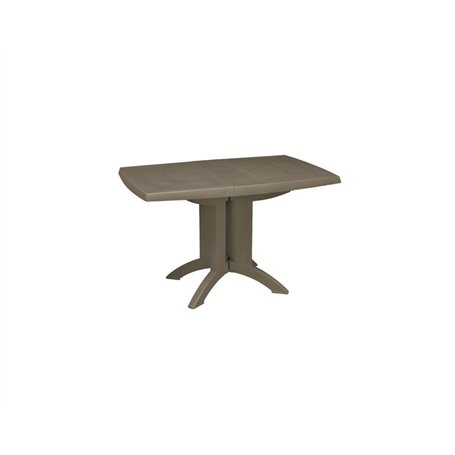 GROSFILLEX Table Pliante Vega - Forest Green - 118x77 - Résine - 4P