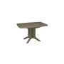 GROSFILLEX Table Pliante Vega - Forest Green - 118x77 - Résine - 4P