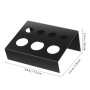 Healifty Porte-gobelet d'encre de tatouage 7 trous en plastique rectangulaire portable multifonctionnel porte-pigment étagère ma