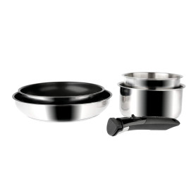 Sitram 713517 Set de 5 pièces ARPEGE INOX : 2 poêles Ø24-28 revêtues