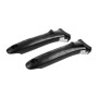 Sitram 714946 Batterie de cuisine 14 pcs Alu noir : 2 manches amov. 1 Wok Ø28cm 2 Poêles Ø24,28 3 Casseroles Ø16,18,20 2 Couv. V
