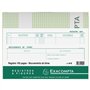 Exacompta - Réf. 91E - 1 registre juridique REGISTRE DES MOUVEMENTS DE TITRES - Dimensions 24 x 32 cm - Format horizontal - 100 