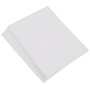 Exacompta - Réf. 10509E - Paquet de 100 fiches bristol unies non perforées - sous film - compatibles avec imprimante jet d'encre
