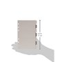 Exacompta - 18222E - Recharge Intercalaires pour Organiseur Exatime 17 - Jeu de 7 intercalaires gris