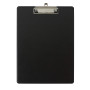 Exacompta - Réf. 19291E - Porte-bloc à pince avec pochette plastique sur le dos - Système d'accroche mural - Dimensions : 23 cm