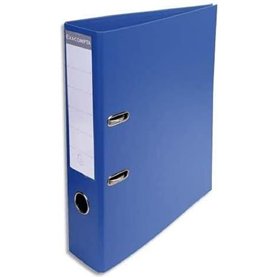 EXACOMPTA Classeur à levier PVC dos de 70mm bleu foncé