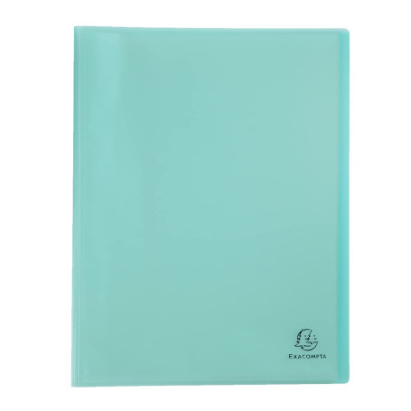 Protège-documents A4 EXACOMPTA Chromaline Pastel 80 vues - 40 pochettes Vert