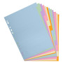 EXACOMPTA Intercalaires carte Forever 180g 12 positions A4