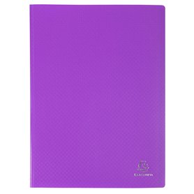 Exacompta - Réf. 8866E - Carton de 8 Protège-documents OPAK - 60 pochettes cristal lisse - 120 vues - pour format A4 - dimension