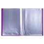 Exacompta - Réf. 8866E - Carton de 8 Protège-documents OPAK - 60 pochettes cristal lisse - 120 vues - pour format A4 - dimension