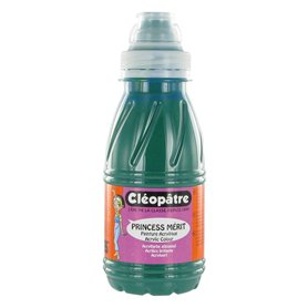 Cléopâtre - PAM250-16 - Peinture Acrylique Princess Merit - Vert émeraude - Flacon 250 ml
