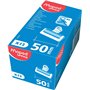 Maped - Boîte de 12 Pinces à Ressort Double Clip 51 mm pour 60 Feuilles de 80 g/m - Pince à Dessin - Noir