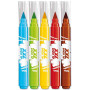 Maped - Feutres XXL Brush Tip Color'Peps - 5 Gros Feutres de Couleur avec Pointe Pinceau Extra Large pour Grandes Surfaces - Max