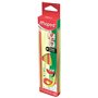 Maped – Crayons d’apprentissage surface anti-dérapante pack X12 – Crayons texturés motifs serpent – crayons extrudés embout coup