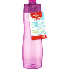 Maped Picnik - Gourde Origins 750ml - Poignée Compacte - Goulot Simple et Pratique - Facile à Nettoyer - Rose