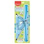 Maped Kit de traçage géométrie incassable - modele aleatoire bleu ou vert