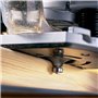 Bosch 1 fraise à affleurer PRO avec roulement à billes de guidage inférieur (pour bois tendre, bois dur, Ø 9,5 mm, accessoire pr