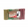 RIGA - Mach'os - Bâtonnet Aggloméré - Friandise Chien - Peau De Buffle - Riche en Protéines - Hygiène Buccale - Mastication Et R