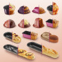 Set de 3 moules à gâteaux Tefal Creabake J3059104 Orange Scénario