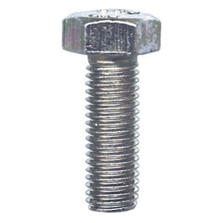 Restagraf - Vis à Métaux Tête Hexagonale - M7-1.00 x 20 mm - Acier Classe 8.8 - DIN 933 - Fixation Pièces Mécaniques
