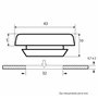 Obturateur Caisse pour Véhicules Citroën/Renault, 32mm, Lot de 6, Noire