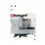Restagraf - Vis Cylindrique Bombée Large Torx Spéciales Bouclier - Fixation Carrosserie et Pièces Mécaniques - M6-1.00 x 20 mm -