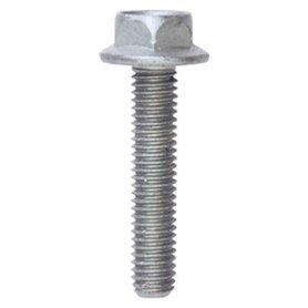 Restagraf - Vis à Métaux Tête Hexagonale à Embase - M6-1.00 x 30 mm - Acier Classe 8.8 - DIN 6921 - Fixation Pièces Mécaniques