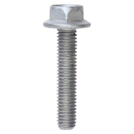 Restagraf - Vis à Métaux Tête Hexagonale à Embase - M6-1.00 x 30 mm - Acier Classe 8.8 - DIN 6921 - Fixation Pièces Mécaniques