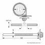 Restagraf - Lanière Plastique 140 x 5 mm à Ancrage - Collier de Serrage Automobile pour Trou Rond de 6,5 mm - Compatible Plusieu