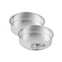 Zenker 9341850 Lot de 2 Moules à manqué à charnière en acier étamé