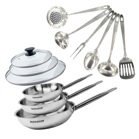 Fackelmann 9440550 Set de 3 poêles 20