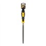 RHINO - Râpe à métaux tiers point 200mm - Lime à métaux tiers point avec manche bi-matière - Longueur 200 mm - Garantie 5 ans -