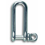 Chapuis MLI6 Manille longue inox 100 kg axe 6 mm Longueur 46 mm