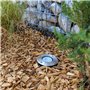 Oxeo Spots encastrables X6 - Extérieur - Couvercle INOX - pour Ampoule LED GU10 - Etanche IP67 - Spot terrasse - Éclairage Jardi