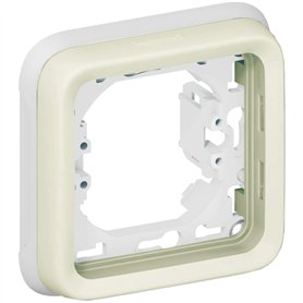 Legrand 069692 Support Plaque Étanche 1 Poste Plexo Composable