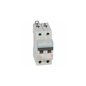 407789 Disjoncteur Bipolaire 50a - 2p Courbe C - 6/10ka - à Vis - Legrand Dx3