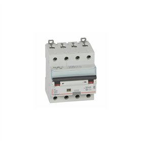411187 Legrand Disjoncteur Différentiel Tétrapolaire 20a 30ma Type Ac - Dx³6000 10ka 4p