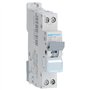 disjoncteur hager - 1 phase + neutre - 10a - 6ka - courbe d - vis / vis
