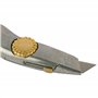 STANLEY 0-10-819 Couteau À Lame Rétractable - Gamme FATMAX - Corps Aluminium - Chariot Magnétique - Zone De Frappe - Stockage In