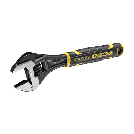 Stanley FatMax FMHT13125-0 Clé à molette réglable 6" bi-matière avec ouverture rapide