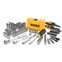 DeWALT DWMT73801-1 Ensemble d'outils de mécanicien 108 pièces métriques impériales 1/4" 3/8"