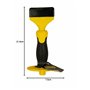 STANLEY 4-18-327 Ciseau À Brique 75 Mm - Gamme FATMAX - Acier Chrome Vanadium - Tète Parabolique- Poignée Bi Matière Pour Plus D
