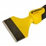 STANLEY 4-18-327 Ciseau À Brique 75 Mm - Gamme FATMAX - Acier Chrome Vanadium - Tète Parabolique- Poignée Bi Matière Pour Plus D