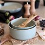 MENASTYL - Lot de 2 casseroles amovibles revêtement antiadhésif céramique sans PFAS/PTFE - 2 casseroles 16/18cm et 1 poignée - T