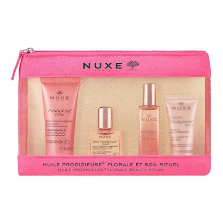 Coffret cadeau Prodigous Floral Scented Shower Gelée 30 ml + Huile Prodigieuse Florale 30 ml + Parfum Prodigious Floral 15 ml +