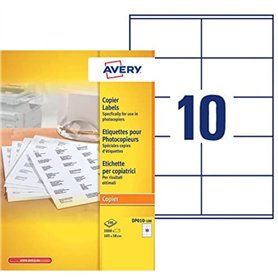 AVERY - Boite de 1000 étiquettes autocollantes multi-usages