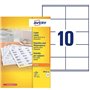 AVERY - Boite de 1000 étiquettes autocollantes multi-usages