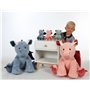 Gipsy Toys - Dragon Trendy en Peluche - 16 cm – Bleu